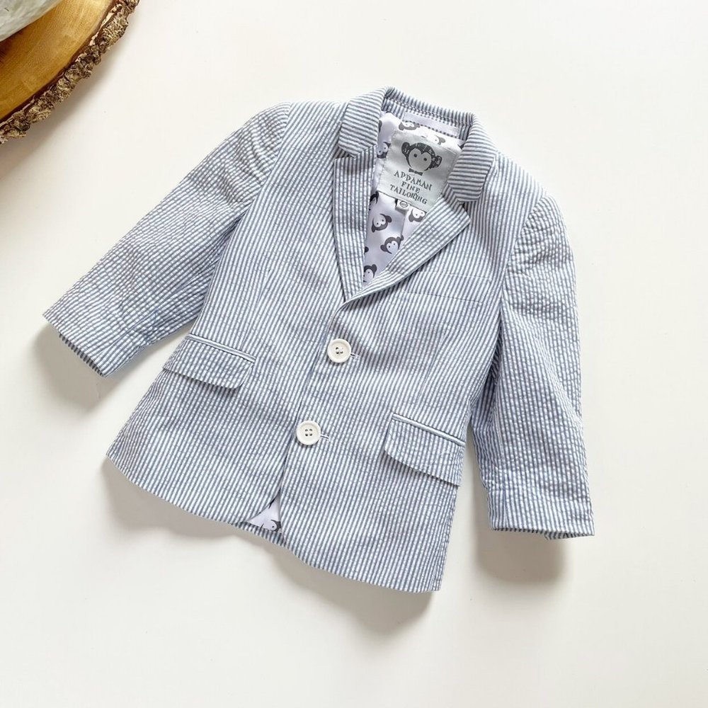 • Appaman Seersucker Sport Jacket • 12-18m